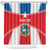 Custom Liberia Football Shower Curtain Go Lone Stars - Sporty Style