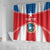 Custom Liberia Football Shower Curtain Go Lone Stars - Sporty Style