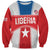 Custom Liberia Football Sweatshirt Go Lone Stars - Sporty Style - Wonder Print Shop