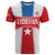 Custom Liberia Football T Shirt Go Lone Stars - Sporty Style - Wonder Print Shop