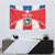 Custom Liberia Football Tapestry Go Lone Stars - Sporty Style