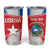 Custom Liberia Football Tumbler Cup Go Lone Stars - Sporty Style - Wonder Print Shop