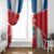 Custom Liberia Football Window Curtain Go Lone Stars - Sporty Style - Wonder Print Shop