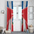 Custom Liberia Football Window Curtain Go Lone Stars - Sporty Style - Wonder Print Shop