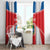 Custom Liberia Football Window Curtain Go Lone Stars - Sporty Style - Wonder Print Shop