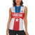 Custom Liberia Football Women Sleeveless Polo Shirt Go Lone Stars - Sporty Style - Wonder Print Shop