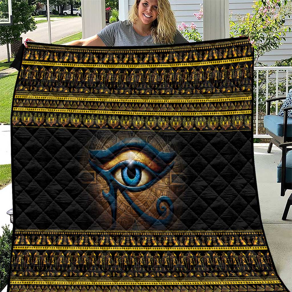 Ancient Egypt Eye Of Ra Quilt Sun To The Egyptians - Wonder Print Shop