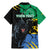 Personaliszd Gabon Family Matching Mermaid Dress and Hawaiian Shirt Gabonese Black Panther With Map - Wonder Print Shop