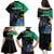 Personaliszd Gabon Family Matching Puletasi and Hawaiian Shirt Gabonese Black Panther With Map - Wonder Print Shop