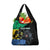 Personaliszd Gabon Grocery Bag Gabonese Black Panther With Map