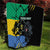 Personaliszd Gabon Quilt Gabonese Black Panther With Map - Wonder Print Shop