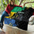 Personaliszd Gabon Quilt Gabonese Black Panther With Map - Wonder Print Shop