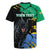 Personaliszd Gabon Rugby Jersey Gabonese Black Panther With Map - Wonder Print Shop