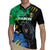 Personaliszd Gabon Rugby Jersey Gabonese Black Panther With Map - Wonder Print Shop