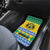 Gabon Christmas Car Mats Joyeux Noel Coat Of Arms - Wonder Print Shop