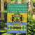 Gabon Christmas Garden Flag Joyeux Noel Coat Of Arms - Wonder Print Shop