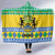 Gabon Christmas Hooded Blanket Joyeux Noel Coat Of Arms