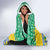 Gabon Christmas Hooded Blanket Joyeux Noel Coat Of Arms