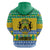 Gabon Christmas Hoodie Joyeux Noel Coat Of Arms - Wonder Print Shop