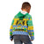 Gabon Christmas Kid Hoodie Joyeux Noel Coat Of Arms - Wonder Print Shop