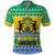 Gabon Christmas Polo Shirt Joyeux Noel Coat Of Arms