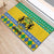 Gabon Christmas Rubber Doormat Joyeux Noel Coat Of Arms - Wonder Print Shop