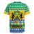 Gabon Christmas Rugby Jersey Joyeux Noel Coat Of Arms - Wonder Print Shop