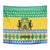 Gabon Christmas Tapestry Joyeux Noel Coat Of Arms