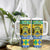 Gabon Christmas Tumbler With Handle Joyeux Noel Coat Of Arms - Wonder Print Shop