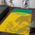 Custom Gabon Football Area Rug Allez Les Pantheres - Wonder Print Shop