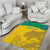 Custom Gabon Football Area Rug Allez Les Pantheres - Wonder Print Shop