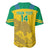 Custom Gabon Football Baseball Jersey Allez Les Pantheres - Wonder Print Shop