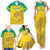 Custom Gabon Football Family Matching Tank Maxi Dress and Hawaiian Shirt Allez Les Pantheres - Wonder Print Shop