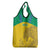 Custom Gabon Football Grocery Bag Allez Les Pantheres