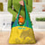 Custom Gabon Football Grocery Bag Allez Les Pantheres