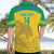 Custom Gabon Football Hawaiian Shirt Allez Les Pantheres - Wonder Print Shop