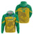 Custom Gabon Football Hoodie Allez Les Pantheres - Wonder Print Shop