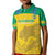 Custom Gabon Football Kid Polo Shirt Allez Les Pantheres - Wonder Print Shop