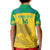 Custom Gabon Football Kid Polo Shirt Allez Les Pantheres - Wonder Print Shop