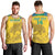 Custom Gabon Football Men Tank Top Allez Les Pantheres - Wonder Print Shop