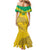 Custom Gabon Football Mermaid Dress Allez Les Pantheres - Wonder Print Shop