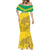 Custom Gabon Football Mermaid Dress Allez Les Pantheres - Wonder Print Shop