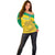 Custom Gabon Football Off Shoulder Sweater Allez Les Pantheres - Wonder Print Shop