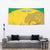 Custom Gabon Football Tapestry Allez Les Pantheres