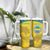 Personalized Gabon Football Tumbler With Handle Allez Les Pantheres - Wonder Print Shop