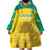 Custom Gabon Football Wearable Blanket Hoodie Allez Les Pantheres