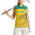 Custom Gabon Football Women Sleeveless Polo Shirt Allez Les Pantheres - Wonder Print Shop