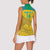 Custom Gabon Football Women Sleeveless Polo Shirt Allez Les Pantheres - Wonder Print Shop