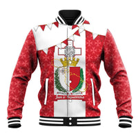 Malta Republic Day Baseball Jacket Jum ir-Repubblika Maltese Cross - Wonder Print Shop