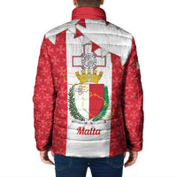 Malta Republic Day Padded Jacket Jum ir-Repubblika Maltese Cross - Wonder Print Shop